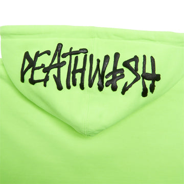 Deathwish OG Hood Spray Hoodie - Yellow