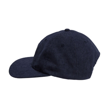 Heroin Egg Corduroy Snapback Hat - Navy