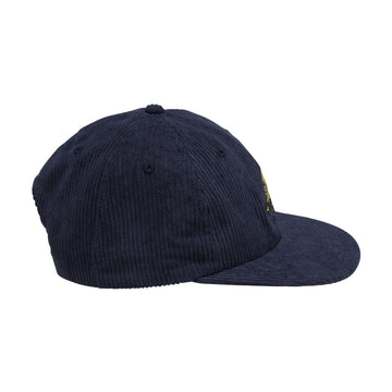 Heroin Egg Corduroy Snapback Hat - Navy