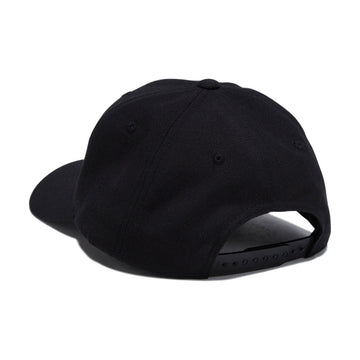 Shake Junt Stretch Logo Snapback Hat - Black
