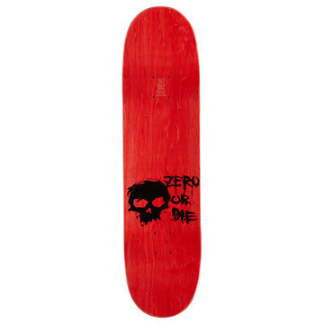 Zero Blood Skull R7 Skateboard Deck - 8.25