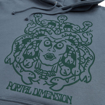 Portal Dimension Medusa Hoodie - Light Blue