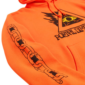 Portal Dimension Evil Eye Hoodie - Orange