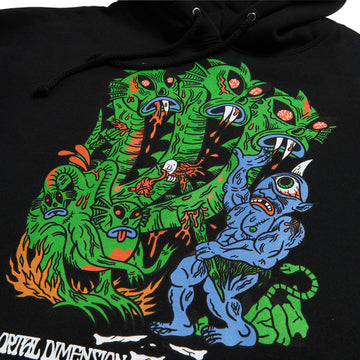 Portal Dimension Serpent Hoodie - Black