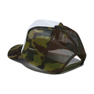 Portal Dimension Evil Eye Hat - White/Camo