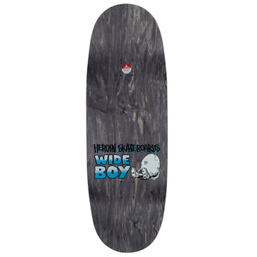Heroin Wide Boy Face Skateboard Deck - 10.75