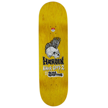 Heroin Craig Questions KO2 Fortune Teller Skateboard Complete - 9.25