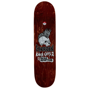 Heroin Hayate KO2 Axe Man Skateboard Deck - 8.25