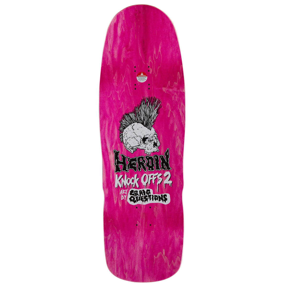 Heroin Dead Dave KO2 Mummy Skateboard Complete - 10.125