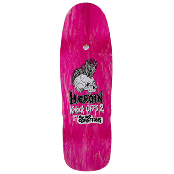 Heroin Dead Dave KO2 Mummy Skateboard Complete - 10.125