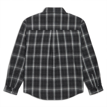 CCS Dial Up Flannel Shirt - Black/White
