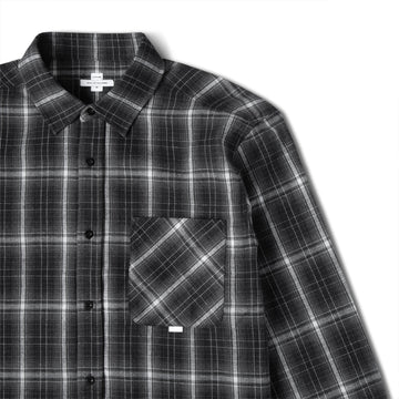 CCS Dial Up Flannel Shirt - Black/White