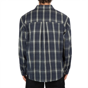 CCS Dial Up Flannel Shirt - Classic Blue/White