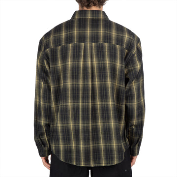 CCS Dial Up Flannel Shirt - Green/Ochre