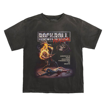 Paradise NYC Rock N Roll Paradise T-Shirt - Vintage Black