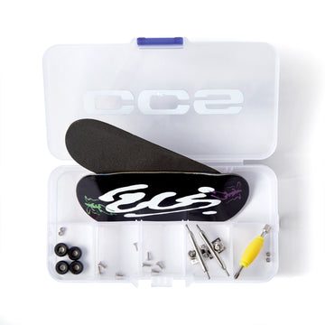 CCS Ink Blot Fingerboard Complete - Black - 34mm x 100mm