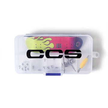 CCS Flame Surfer Fingerboard Complete - Pink - 34mm x 100mm