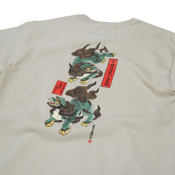 Theories Igei Dragon T-Shirt - Sand