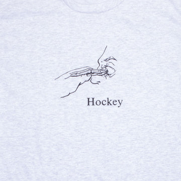 Hockey Gouge T-Shirt - Ash Grey