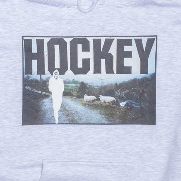 Hockey Priest's Leap Hoodie - Ash Grey