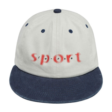 Lo-Res Sport Hat - Off White/Vintage Navy