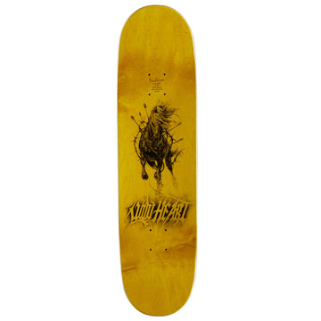 Zero Reyes Wild Heart Skateboard Deck - Black - 8.50
