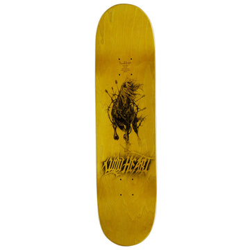 Zero Reyes Wild Heart Skateboard Deck - White - 8.25