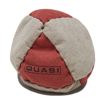 Quasi Meathead Footbag - Cream/Orange