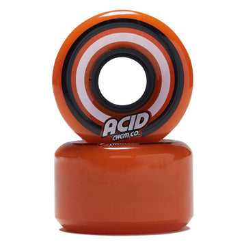 Acid Pods 86a Conical Skateboard Wheels - Orange - 55mm