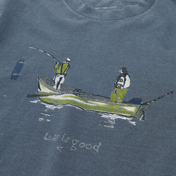 Less Than Local Less is Good T-Shirt - Navy