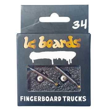 LC Boards V4 Pro Fingerboard Trucks - Black Base