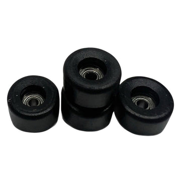 LC Boards Bowl Shape Urethane Pro 65D Fingerboard Wheels - Black