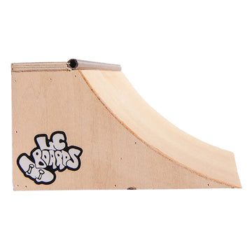 LC Boards Fingerboard Wood Quarter Pipe