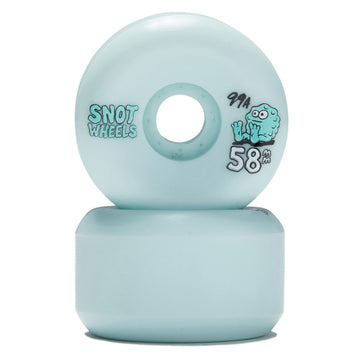 Snot Team Conicals 99a Skateboard Wheels - Teal - 58mm