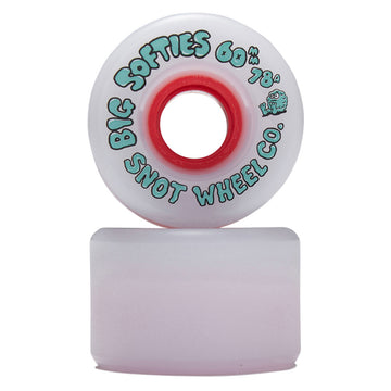 Snot Big Softies 78a Skateboard Wheels - Pink - 60mm