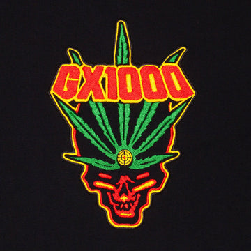 GX1000 Leaf Hoodie - Black