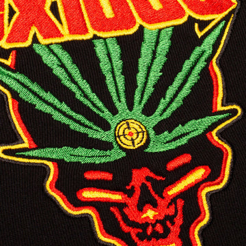 GX1000 Leaf Hoodie - Black