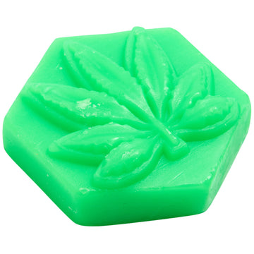 Ganj Wax SM Raspberry Scent Skate Wax - Green
