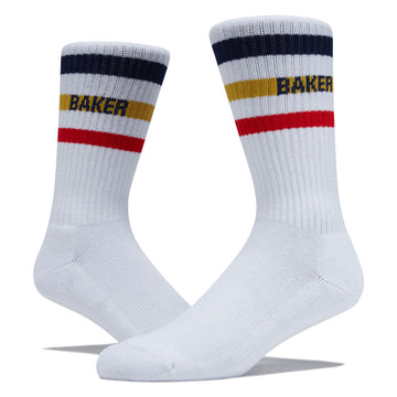 Baker Sunset Socks - White
