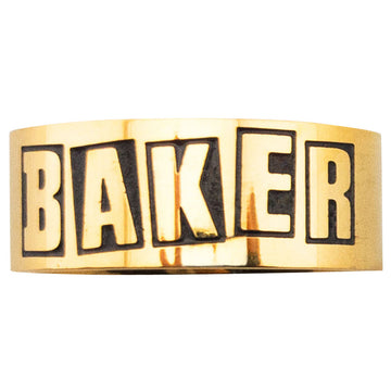 Baker Brand Logo Ring - Gold