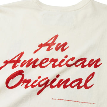 One Of These Days An American Original T-Shirt - Bone