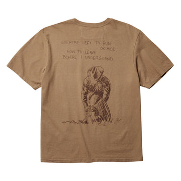 One Of These Days Return Again T-Shirt - Light Brown