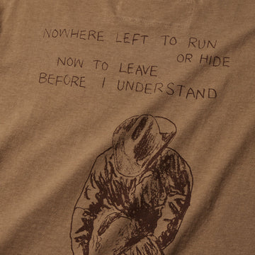 One Of These Days Return Again T-Shirt - Light Brown