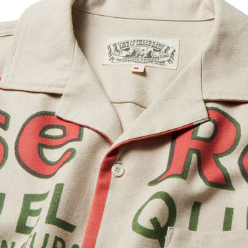 One Of These Days Natural Flavor Camp Shirt - Natural
