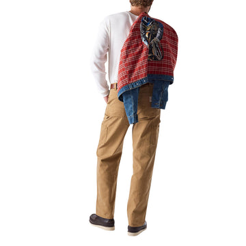 One Of These Days Lined Trucker Jacket - Washed Denim