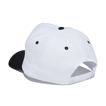 Cobra Dogs Beware Snapback Hat - White/Black