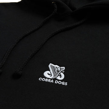 Cobra Dogs OG Embroidery Hoodie - Black