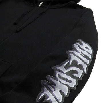 Fucking Awesome Devil On A Horses Back Hoodie - Black