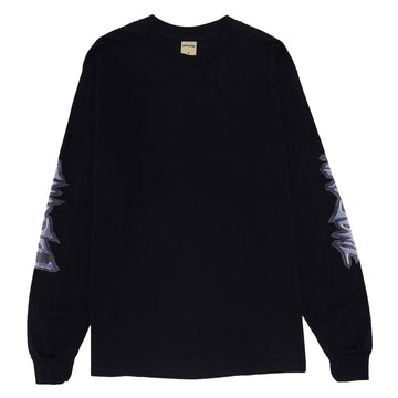 Fucking Awesome Devil On A Horses Back Long Sleeve T-Shirt - Black