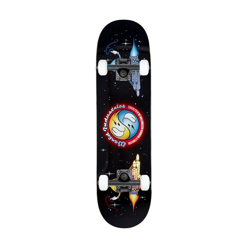 World Industries Battle 2000 Mini Skateboard Complete - Black/Holo
